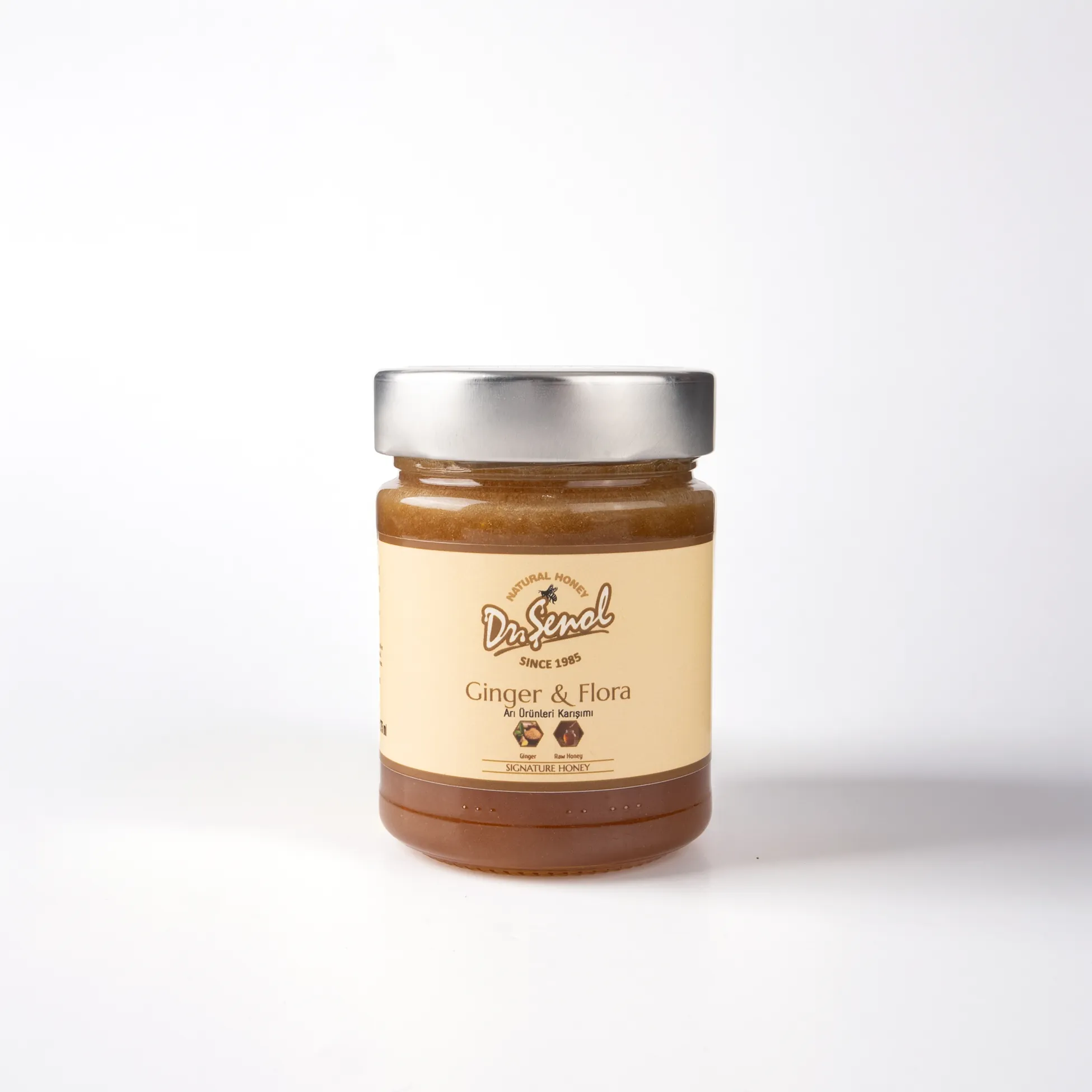 Ginger & Flora | Zencefilli Süzme Çiçek Balı