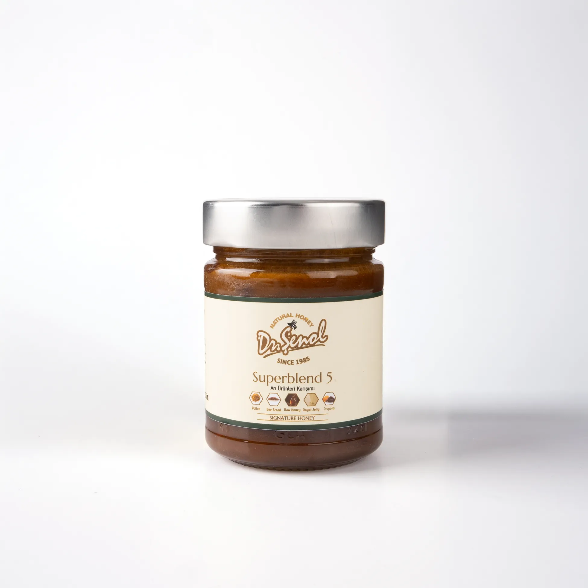 Superblend 5 | Arı Ekmeği, Propolis, Arı Sütü, Polen ve Ham Bal Karışımı