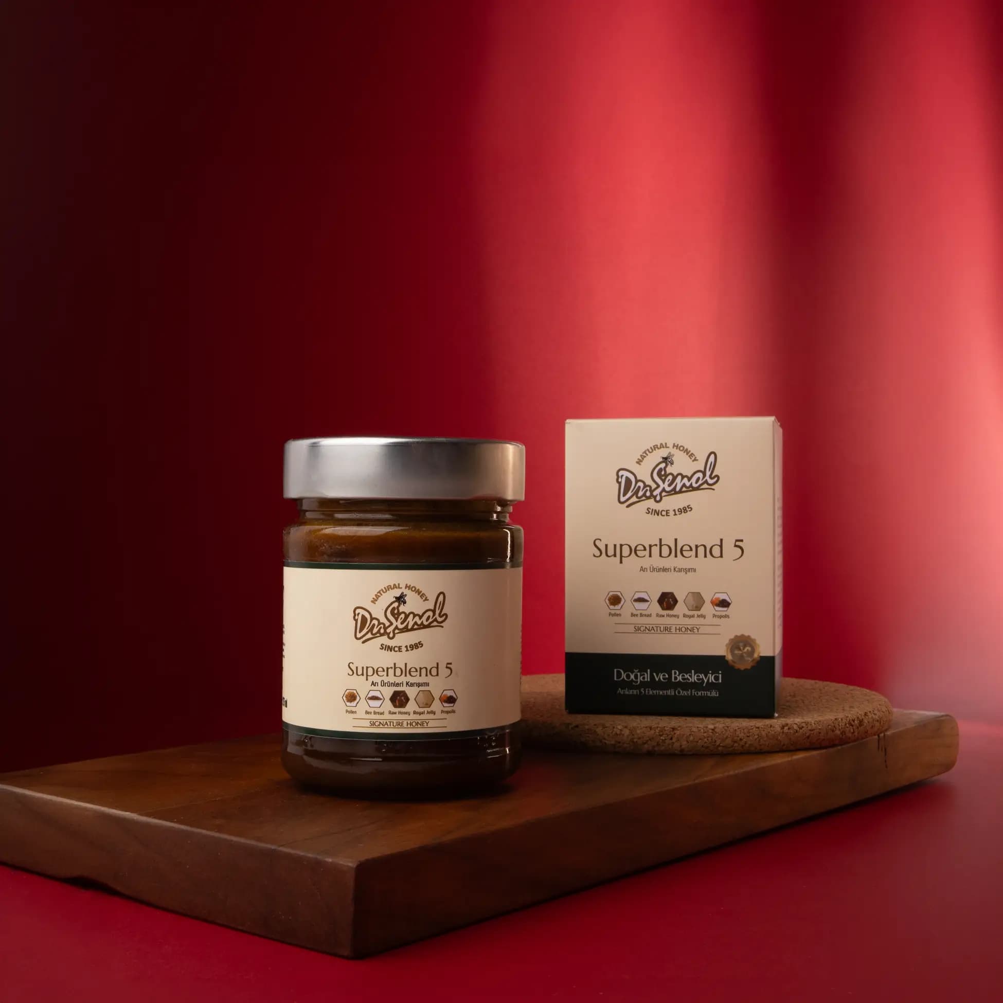 Superblend 5 | Arı Ekmeği, Propolis, Arı Sütü, Polen ve Ham Bal Karışımı — görsel 8