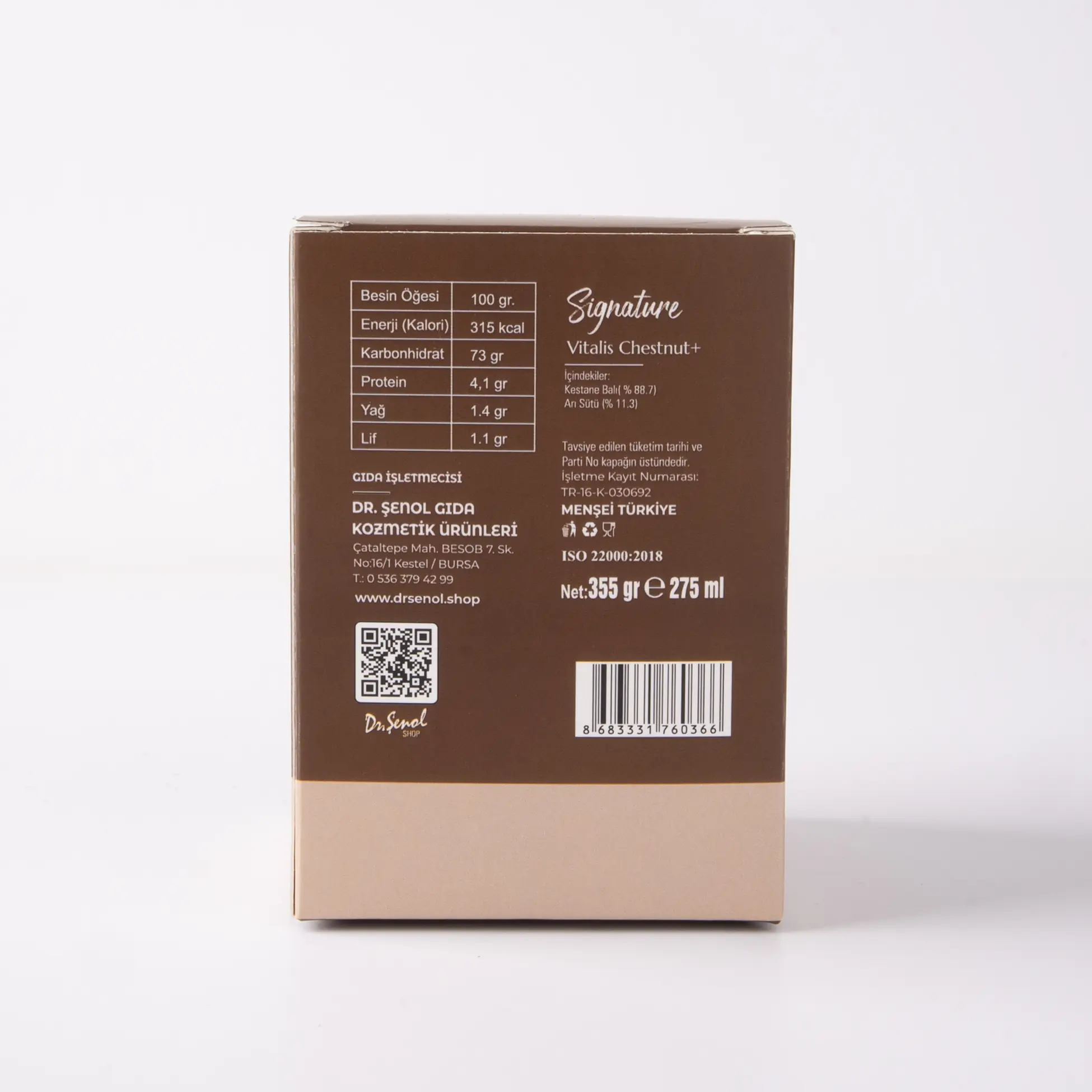 Vitalis Chestnut+ | Arı Sütü ve Kestane Balı Karışımı — görsel 6